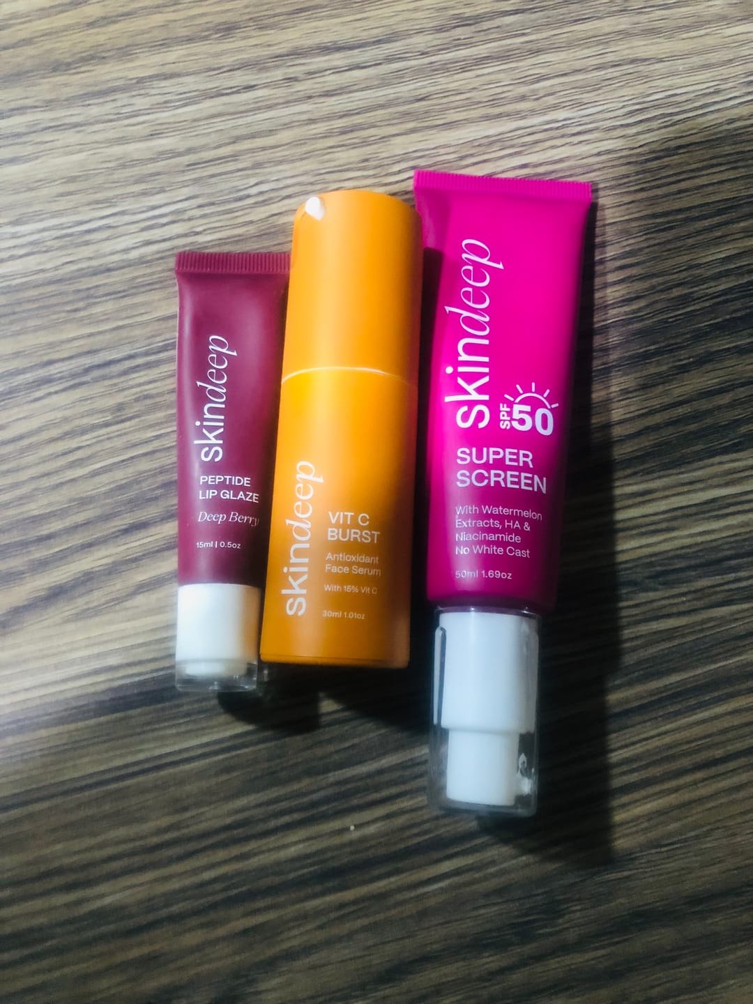 Customer photo review of Vit C BURST - Antioxidant Face Serum