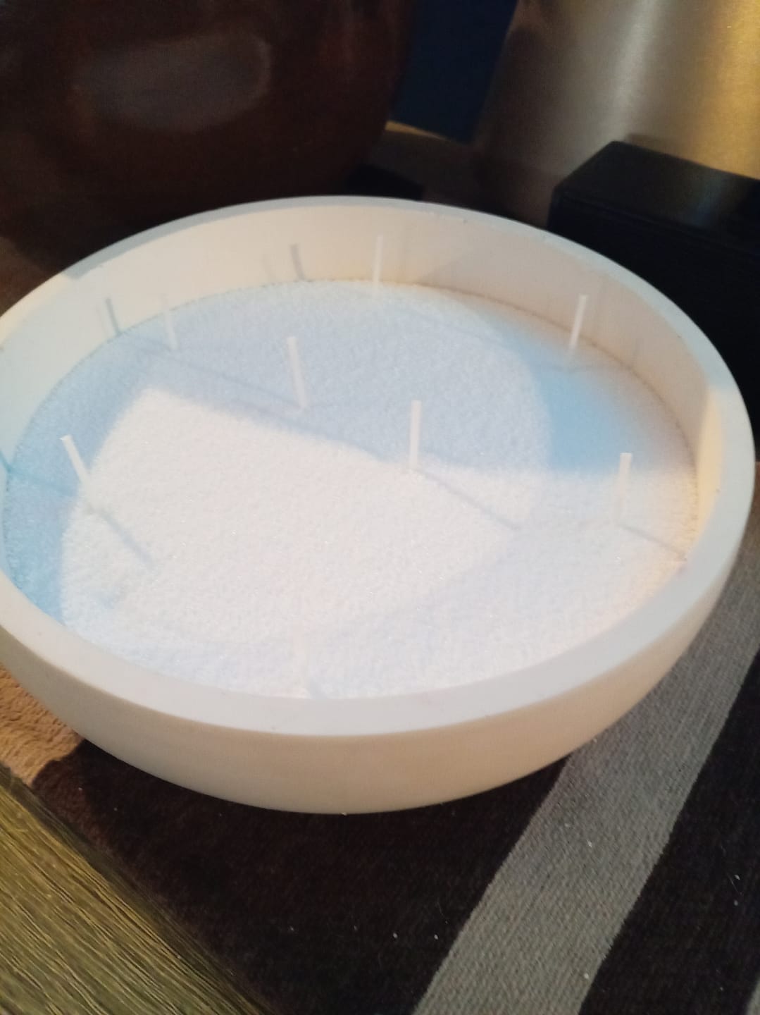 Customer photo review of Sand Candle • Fine • White