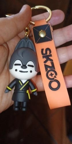 Customer photo review of Stray Kids SKZOO Keychain