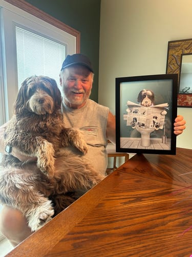 Customer photo review of Important meeting - Personalized Poster