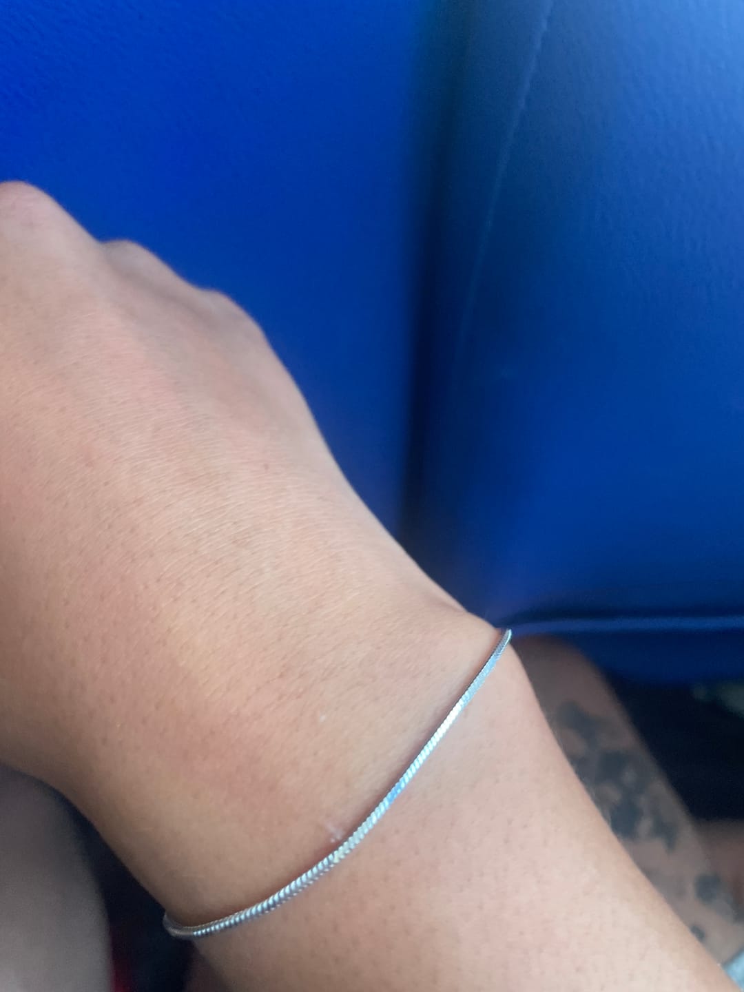 Customer photo review of Minimal Square Bracelet