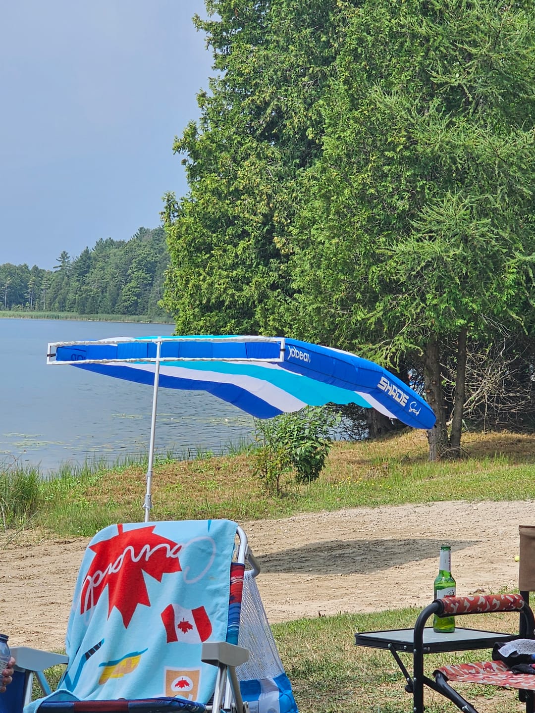 Customer photo review of ShadeSock - Wind-Inflating, Silent Beach Shade
