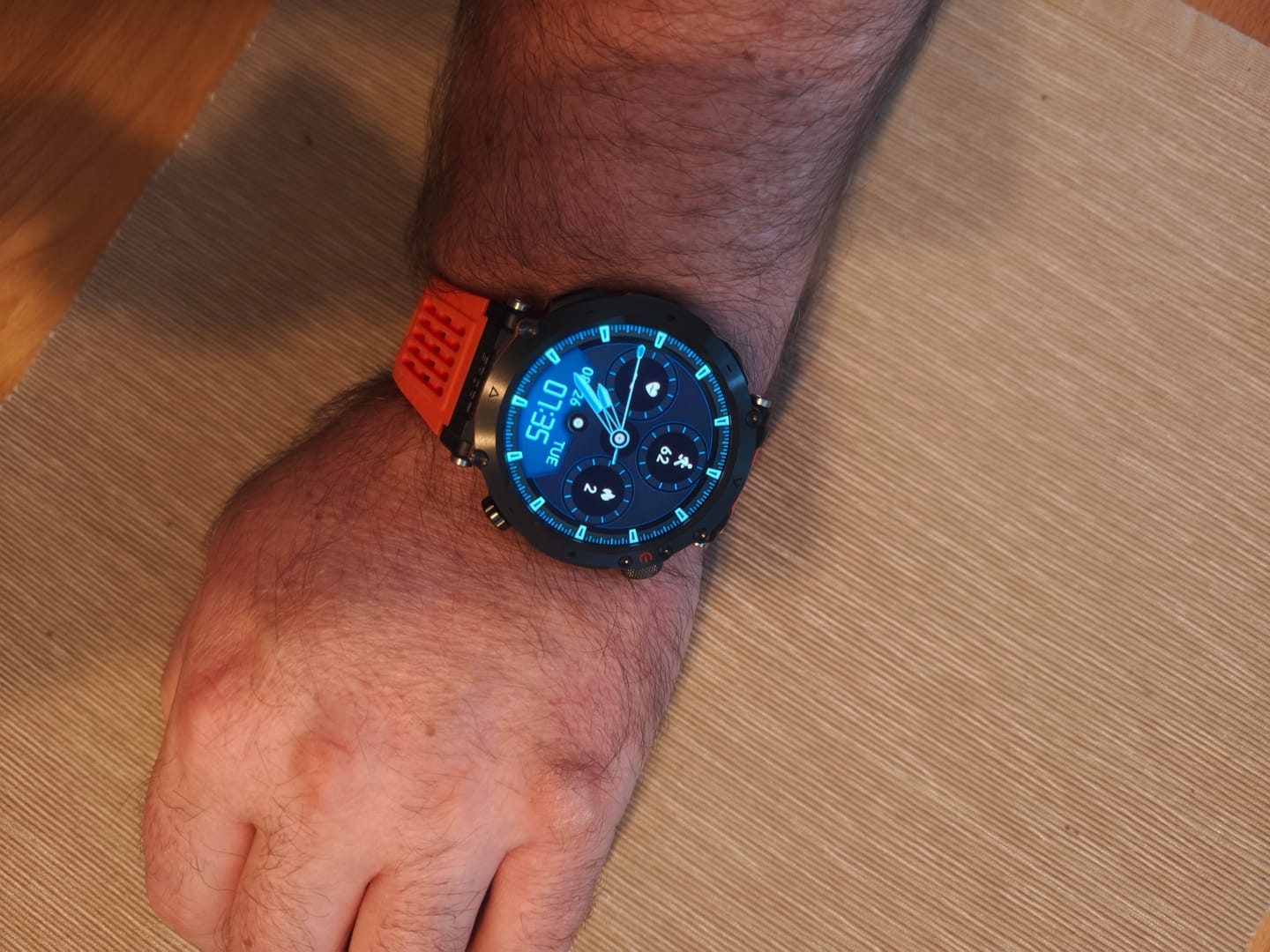 Customer photo review of STONE – Die stabilste Smartwatch mit 21+ Tagen Akkulaufzeit