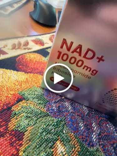 Customer video review of NAD+ Berry Flavor Drink Mix