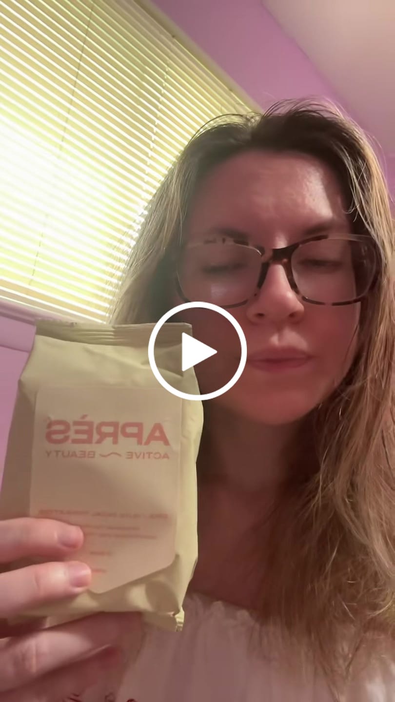 Customer video review of Cool + Glow Facial Towelettes