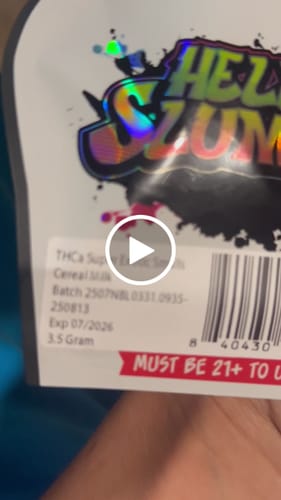 Customer video review of FREE SAMPLE (with code) THCa Flower