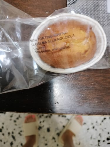 Customer photo review of Tortini cuor di nocciola