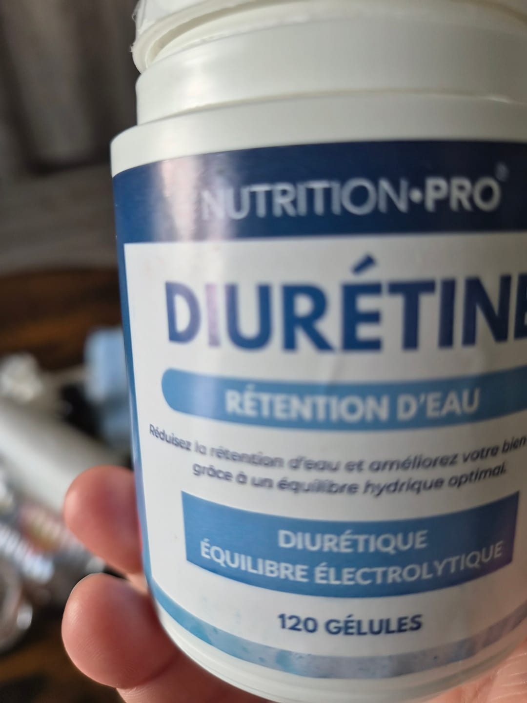 Customer photo review of DIURÉTINE (RÉTENTION D'EAU) - 120 GÉLULES