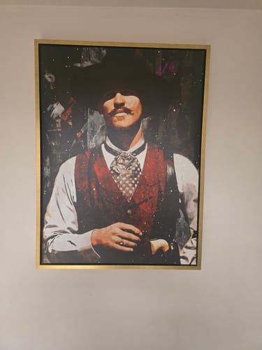 Customer photo review of Tony Soprano Wall Art