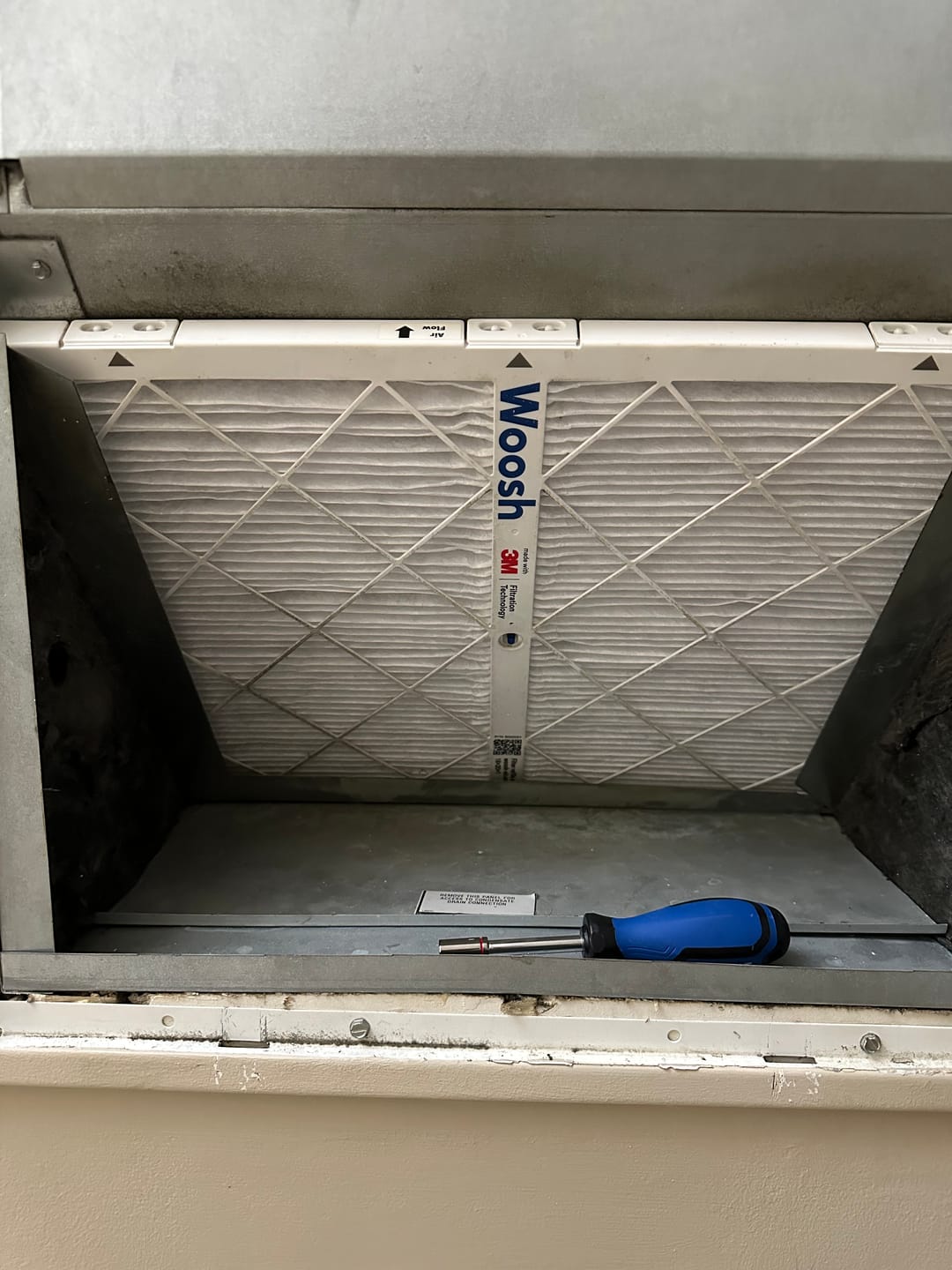 Customer photo review of Fold™ Filter Refill - MERV 13