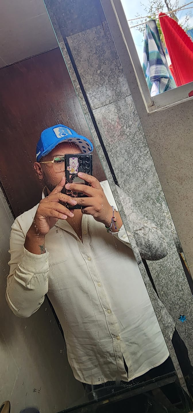 Customer photo review of OVERLORD X Care Bears:  Grumpy Bear Trucker Cap