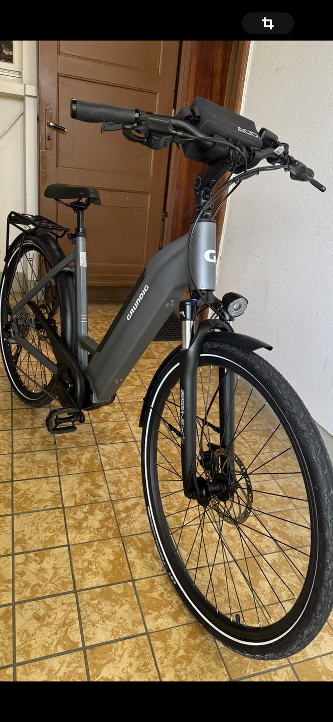 Customer photo review of GRUNDIG GCB-1 E-Bike Lichtgrau