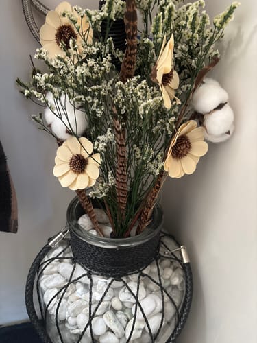 Customer photo review of Dried Cotton Bloom - White