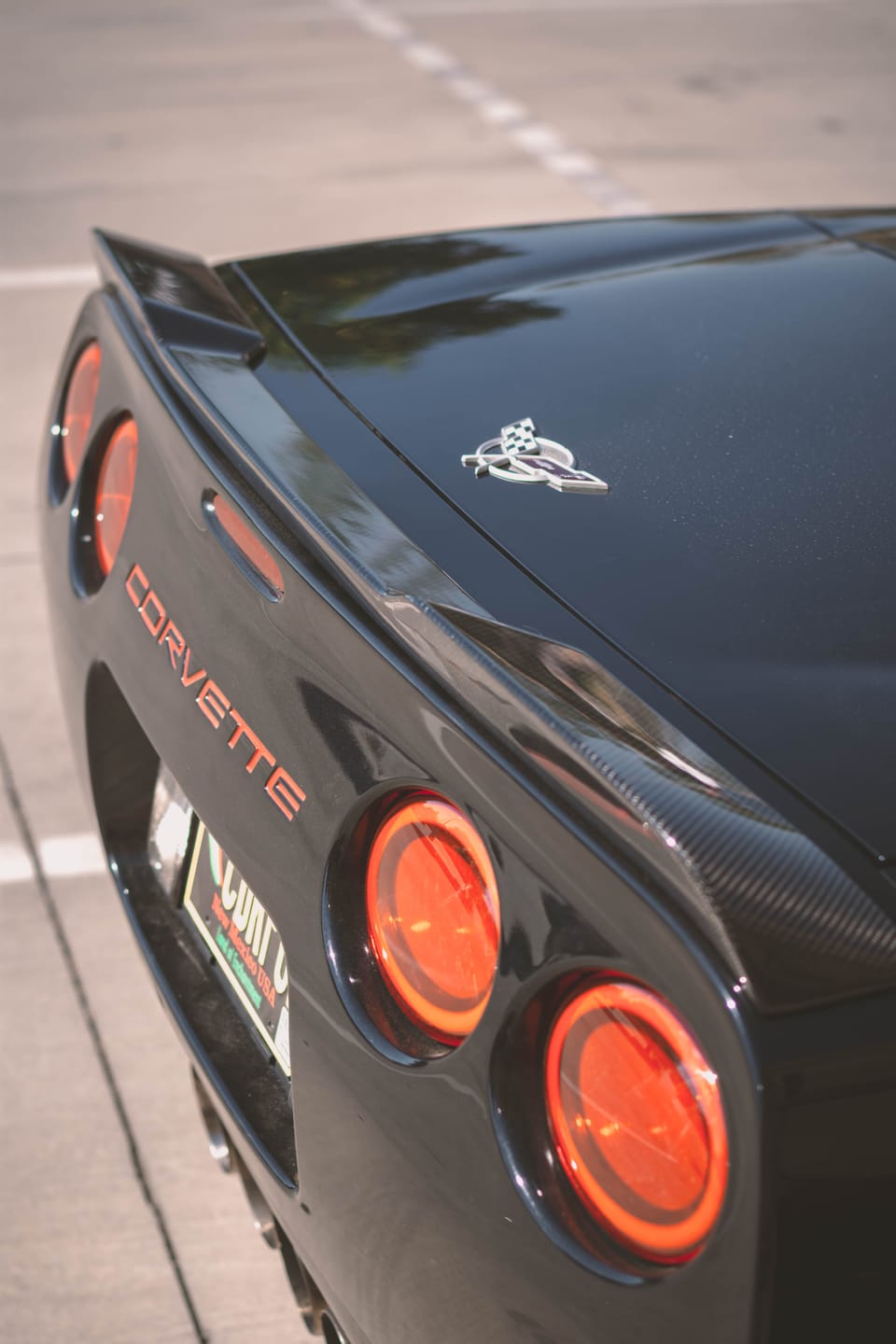 Customer photo review of Corvette C5 ZR1 Extended Rear Trunk Spoiler