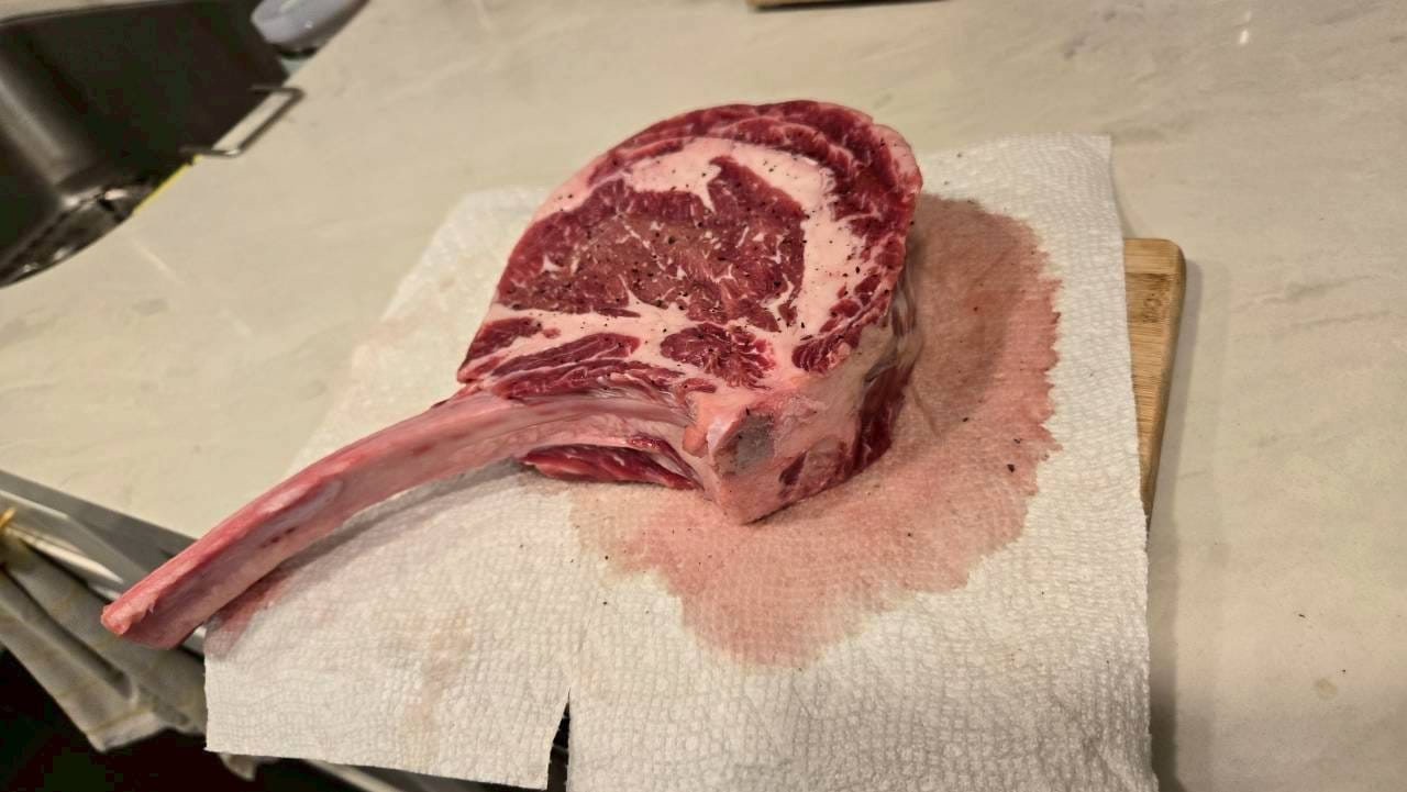 Customer photo review of USDA Choice Family Steak Pack