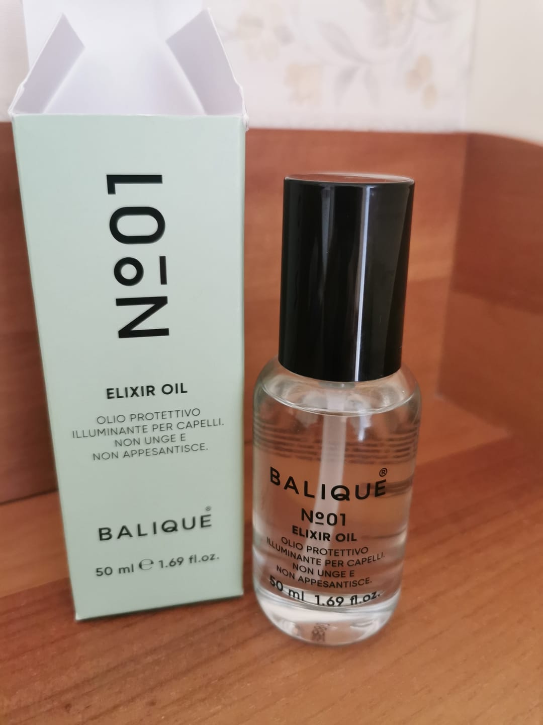 Customer photo review of N°01 - ELIXIR OIL - OLIO PROTETTIVO 50ml