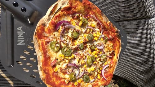 Customer photo review of Sourdough Pizza Bases