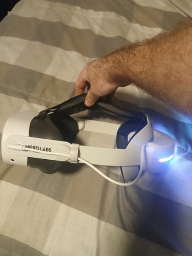 Customer photo review of Comfort Strap with Battery Pack