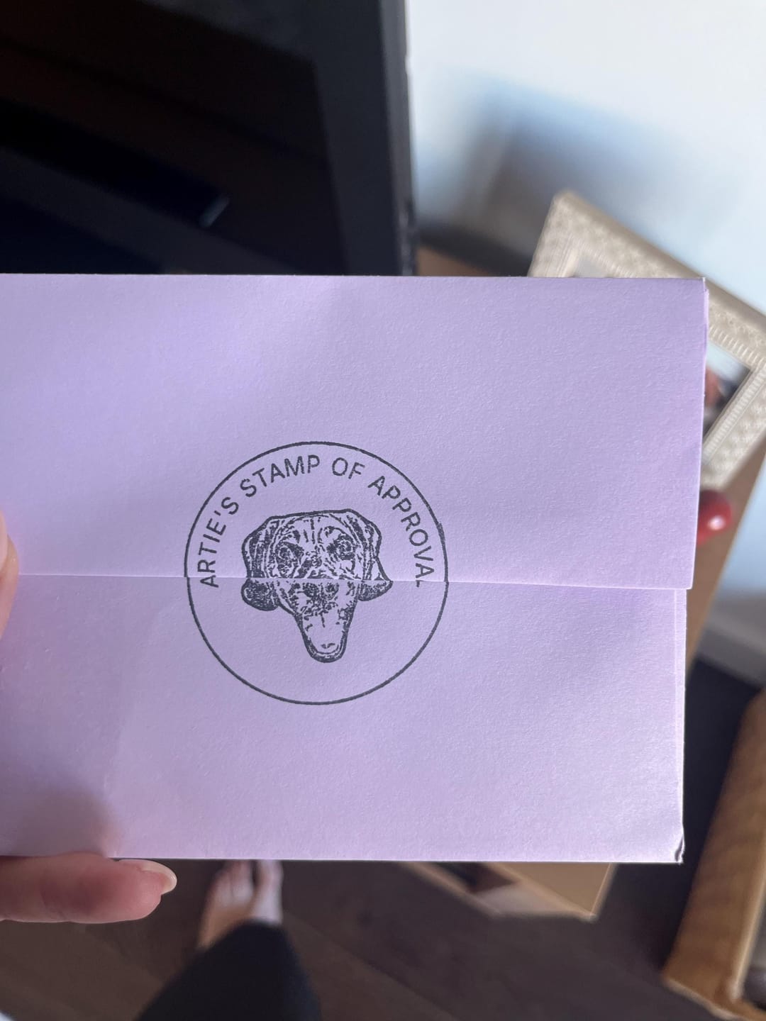 Customer photo review of Face Stamp﹘ Wood Stamp﹘US