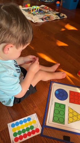 Customer photo review of The Toddler Download- Monthly