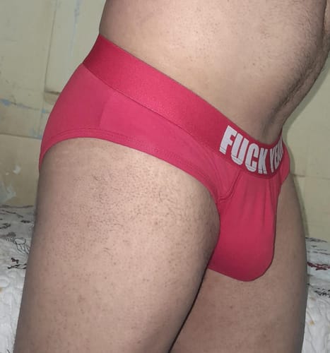 Customer photo review of RED ORIGINAL BRIEF