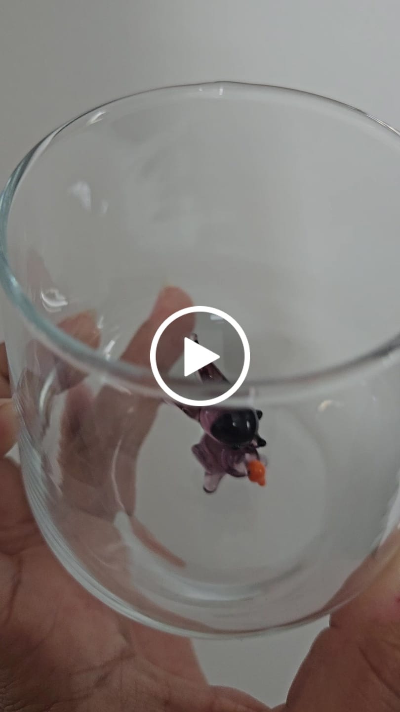 Customer video review of Bunny Glass New