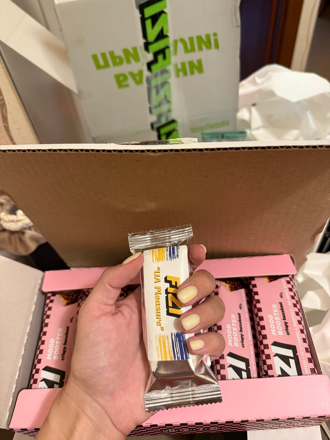Customer photo review of Crispy Hazelnut x12 шт.