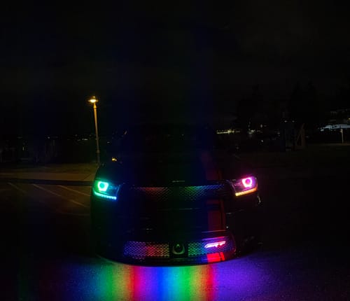 Customer photo review of Dodge Durango Multicolor DRL Boards (2014-2020)