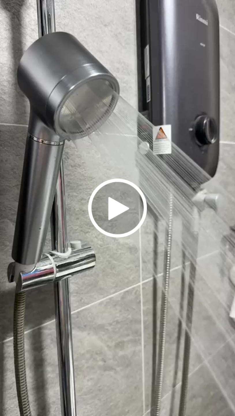 Customer video review of Filtered Showerhead - Brushed Chrome