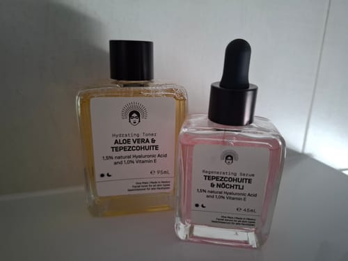 Customer photo review of Skin Refining Duo - Tepezcohuite