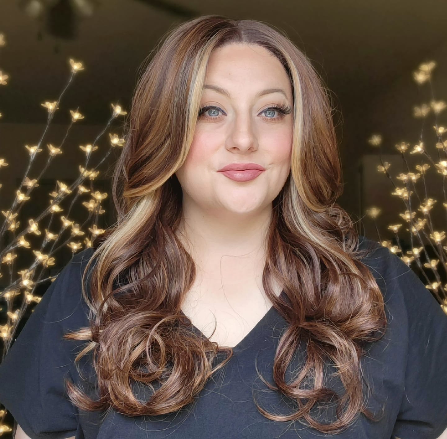 Customer photo review of Sensationnel Cloud 9 What Lace Swiss 13X6 HD Lace Front Wig - GLENNA