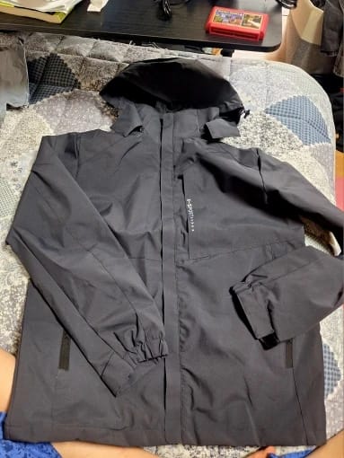 Customer photo review of Ultraleichte Exoplorer Modern Regenjacke