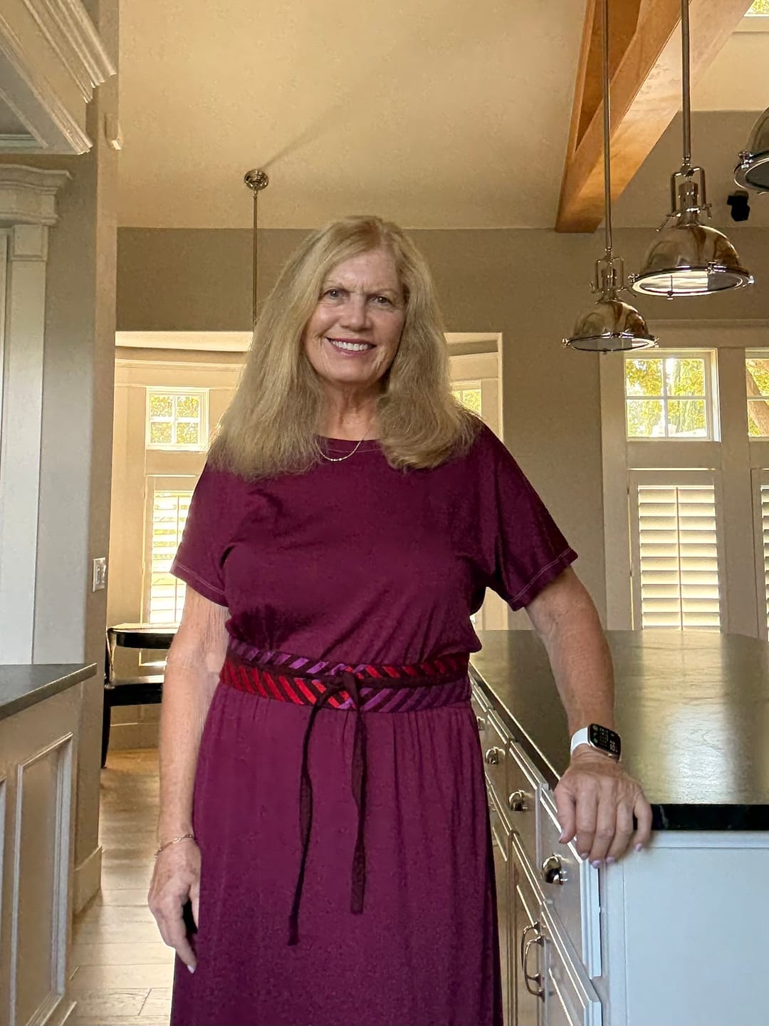 Customer photo review of NEW! Cotton Wrap Belt Diamond