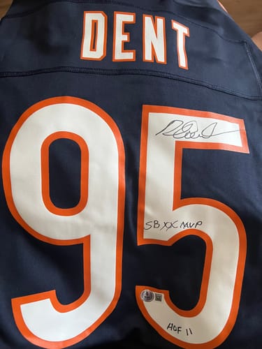 Customer photo review of Richard Dent Autograph Signing