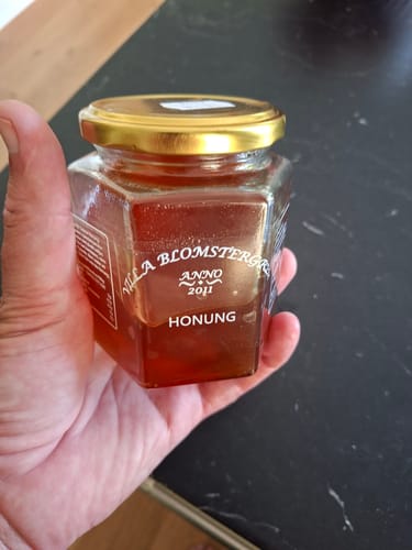 Customer photo review of 2kg flytande honung för 499kr med fri frakt!