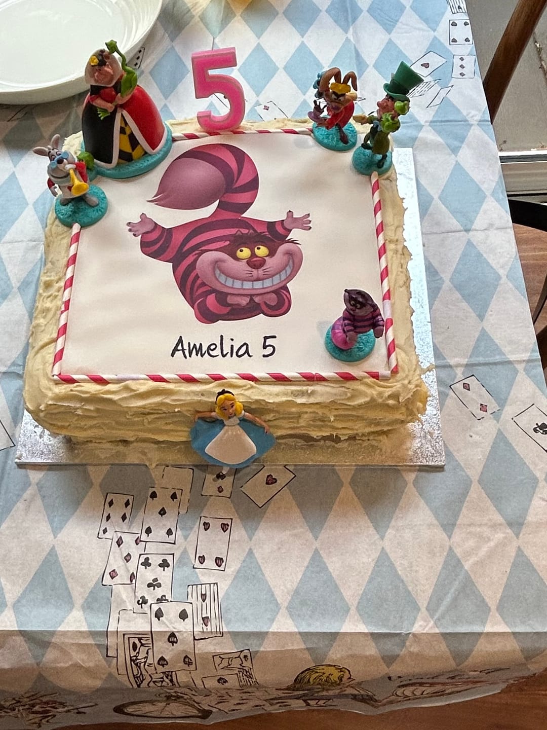 Customer photo review of 25cm x 25cm Square Custom Edible Icing Image