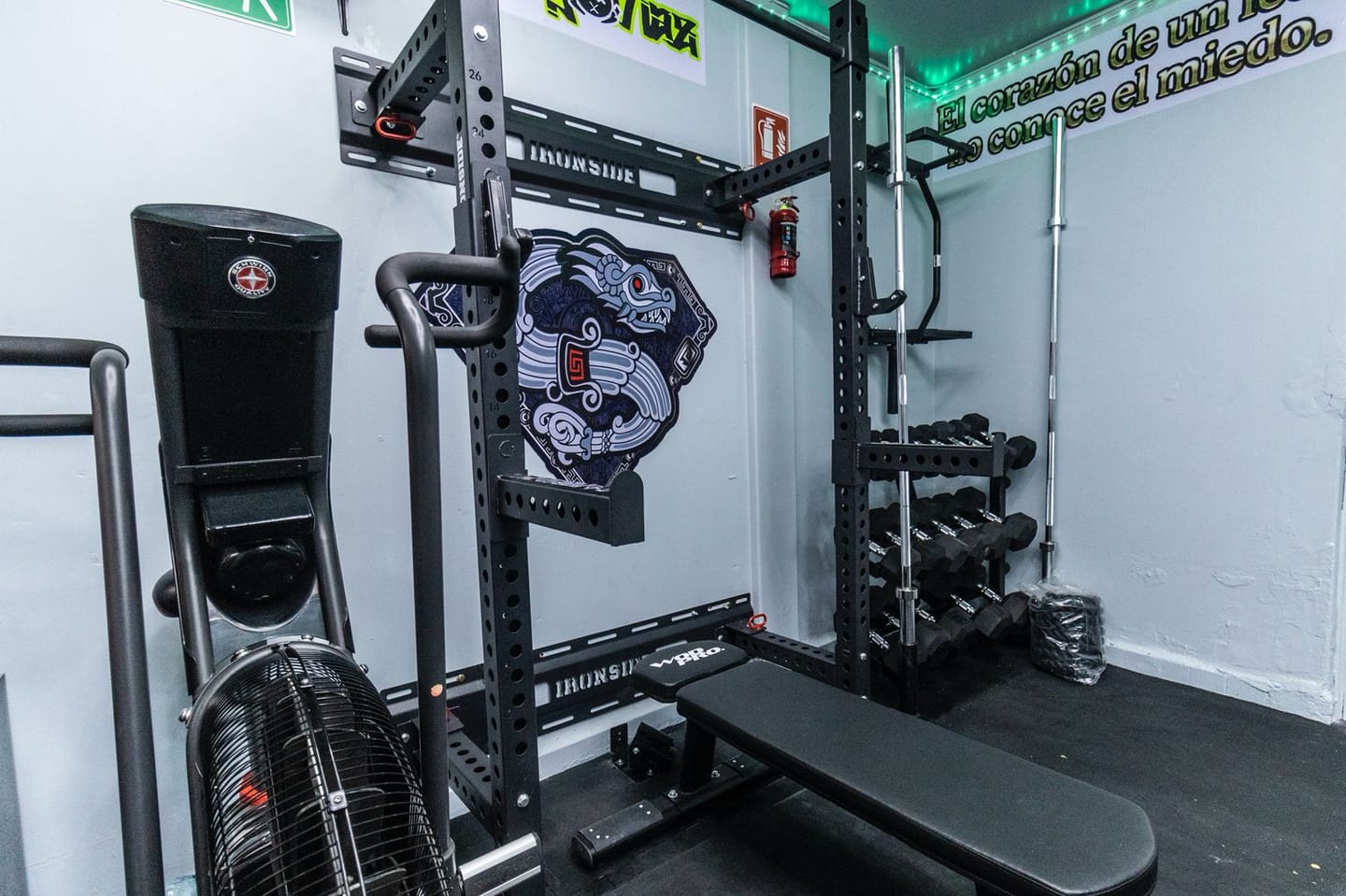 Customer photo review of Rack Plegable de Pared Wall Mount IRONSIDE