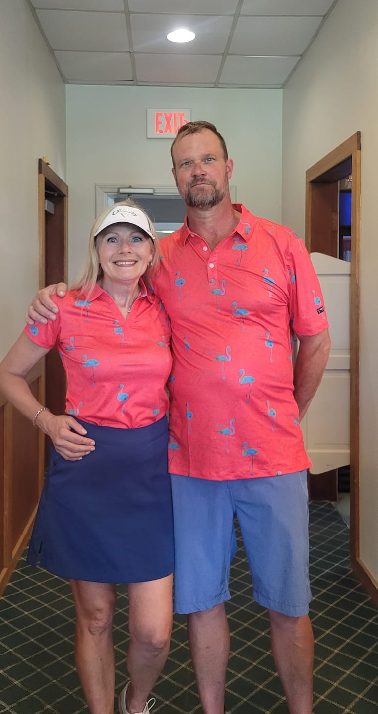 Customer photo review of Just Beachy Golf Polo