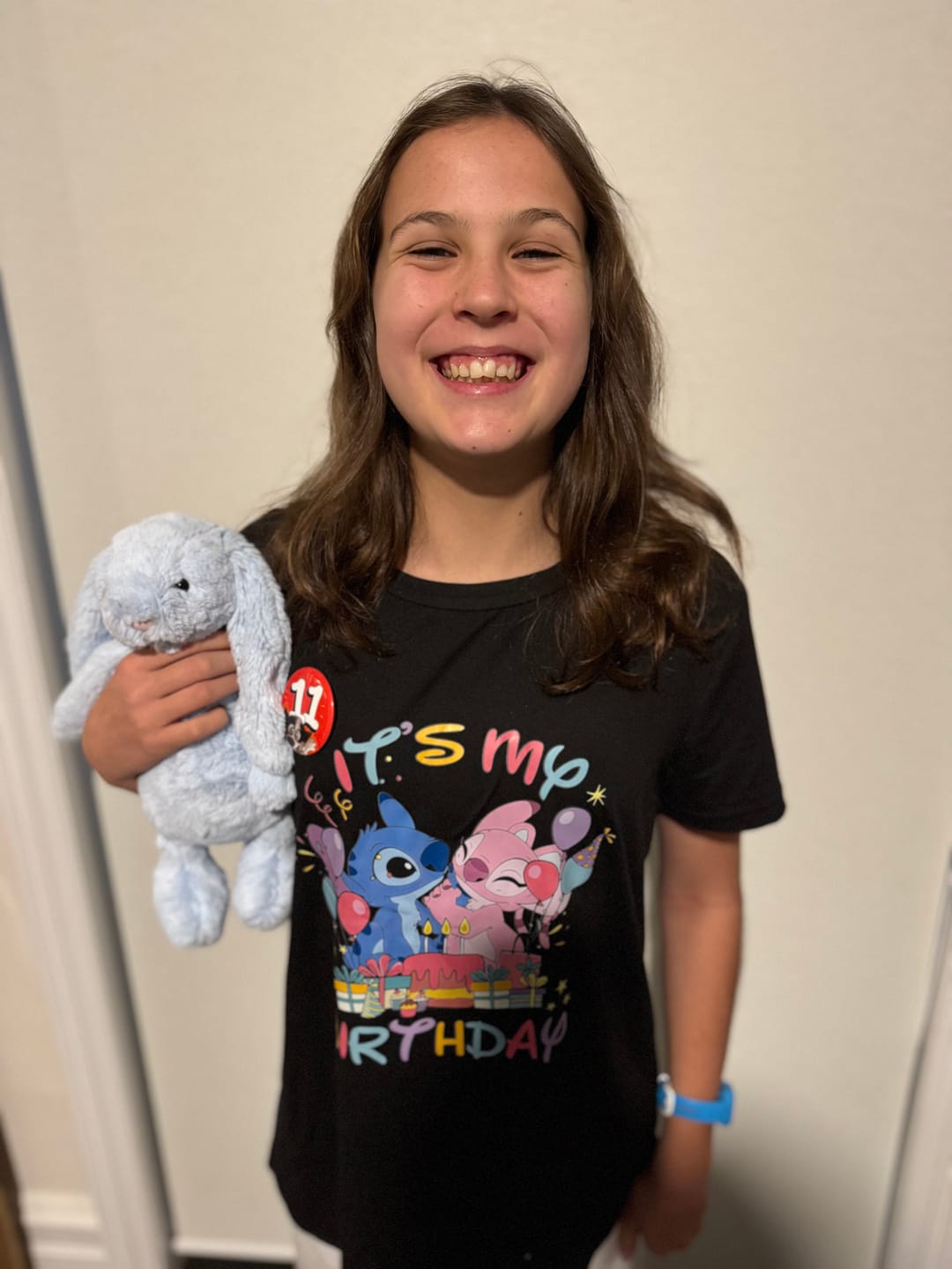 Customer photo review of Jellycat Bunny | Blue