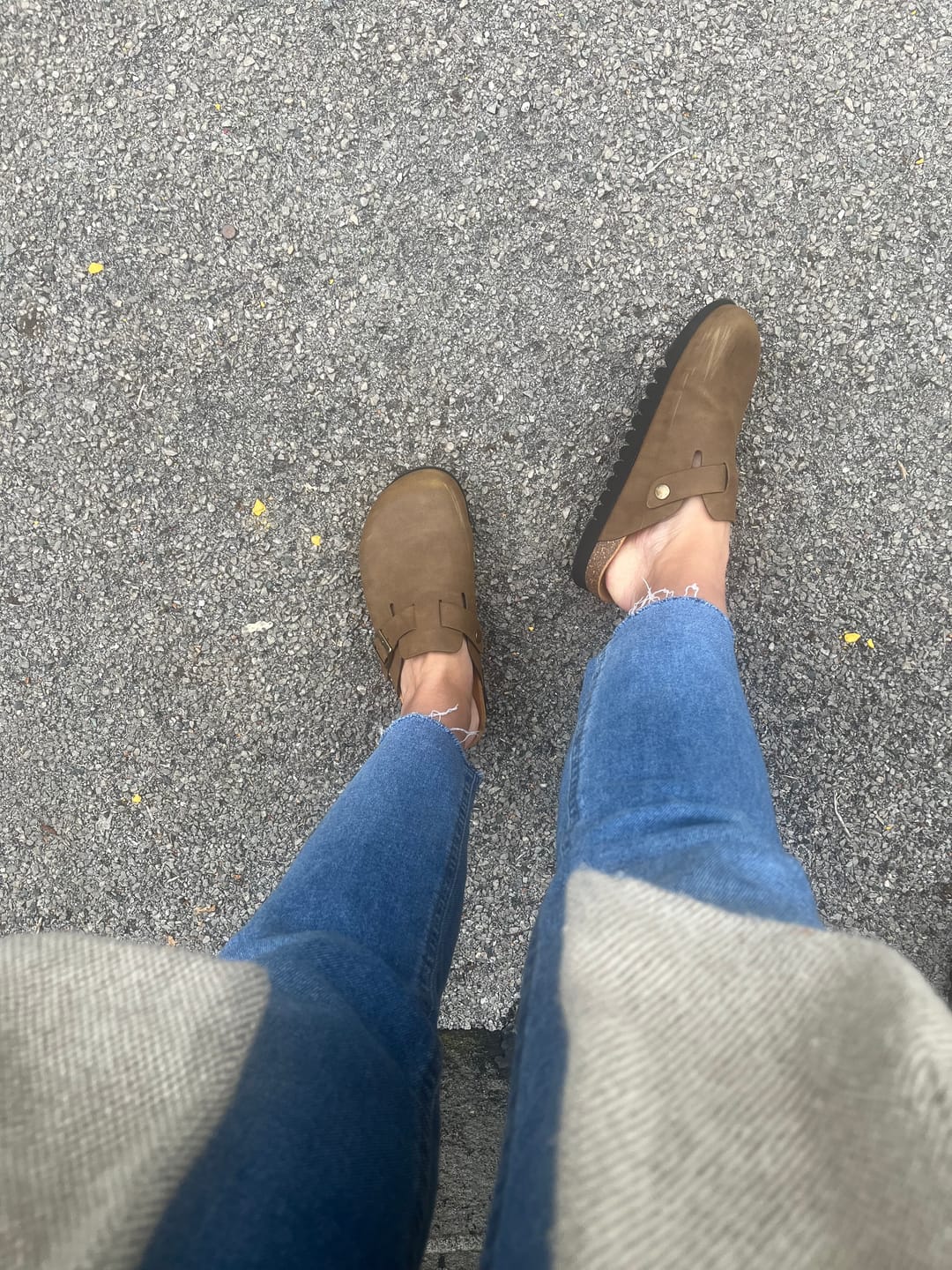 Customer photo review of Taro Comfort Footbed Shoes