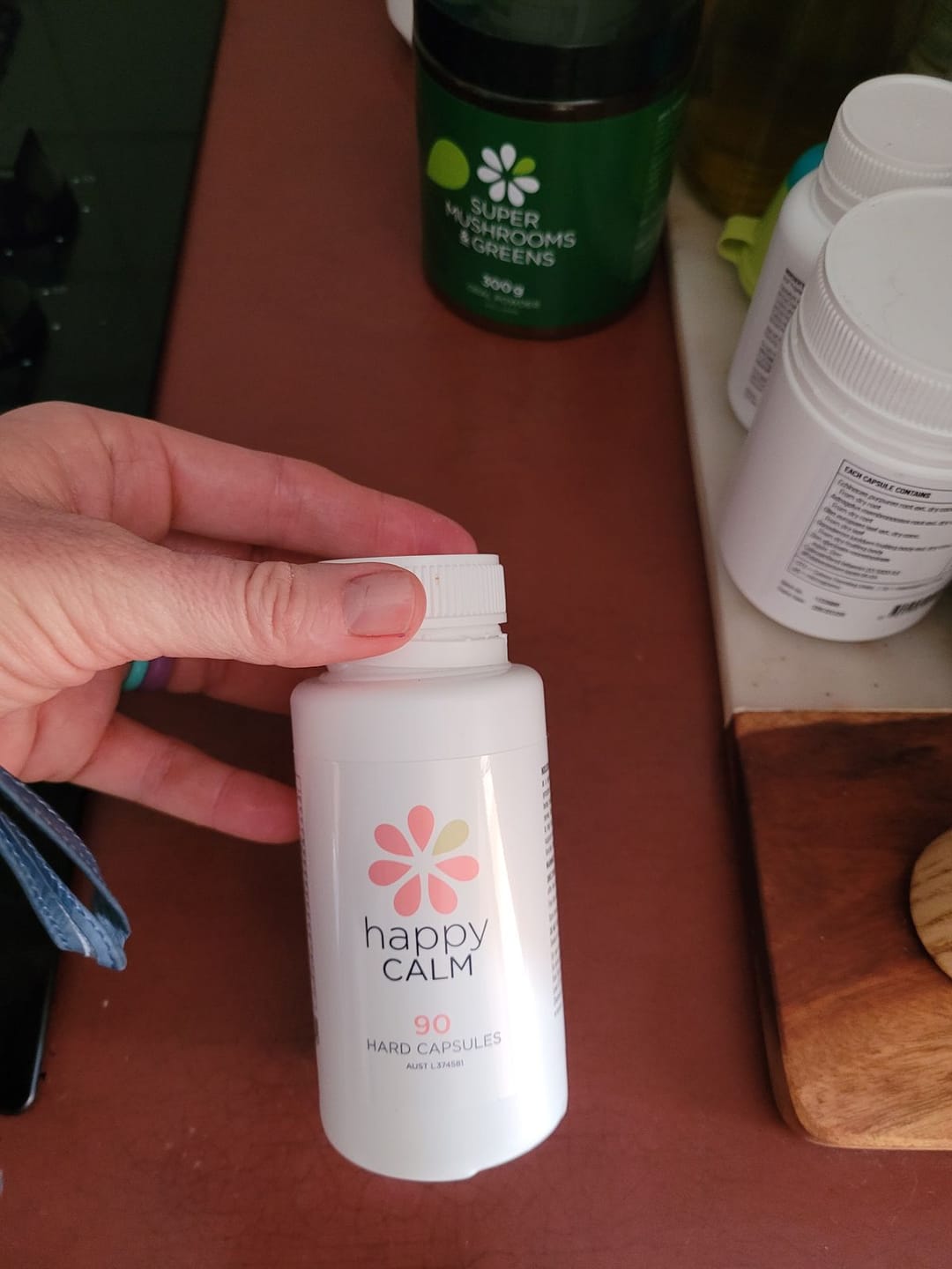 Customer photo review of Anxiety & Sleep Supplements – Happy Calm