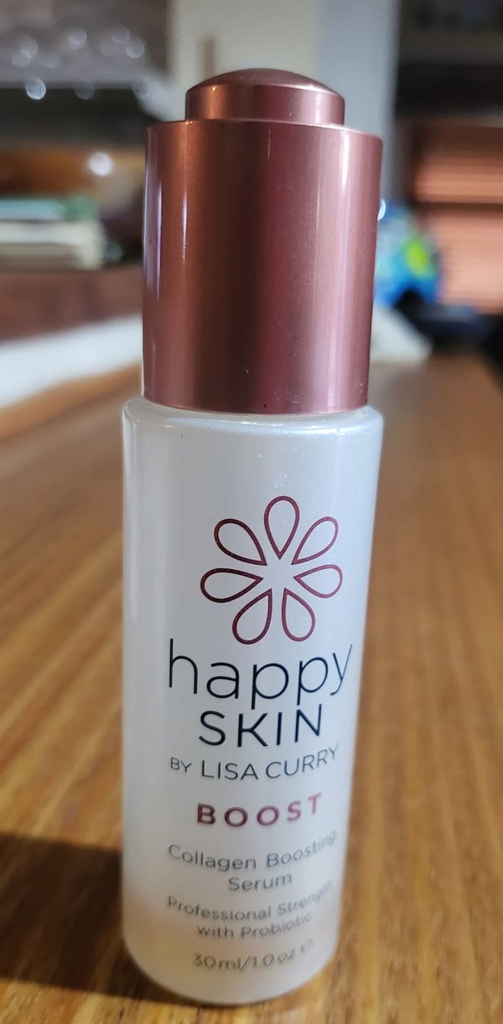 Customer photo review of Boost | Face Serum With Collagen