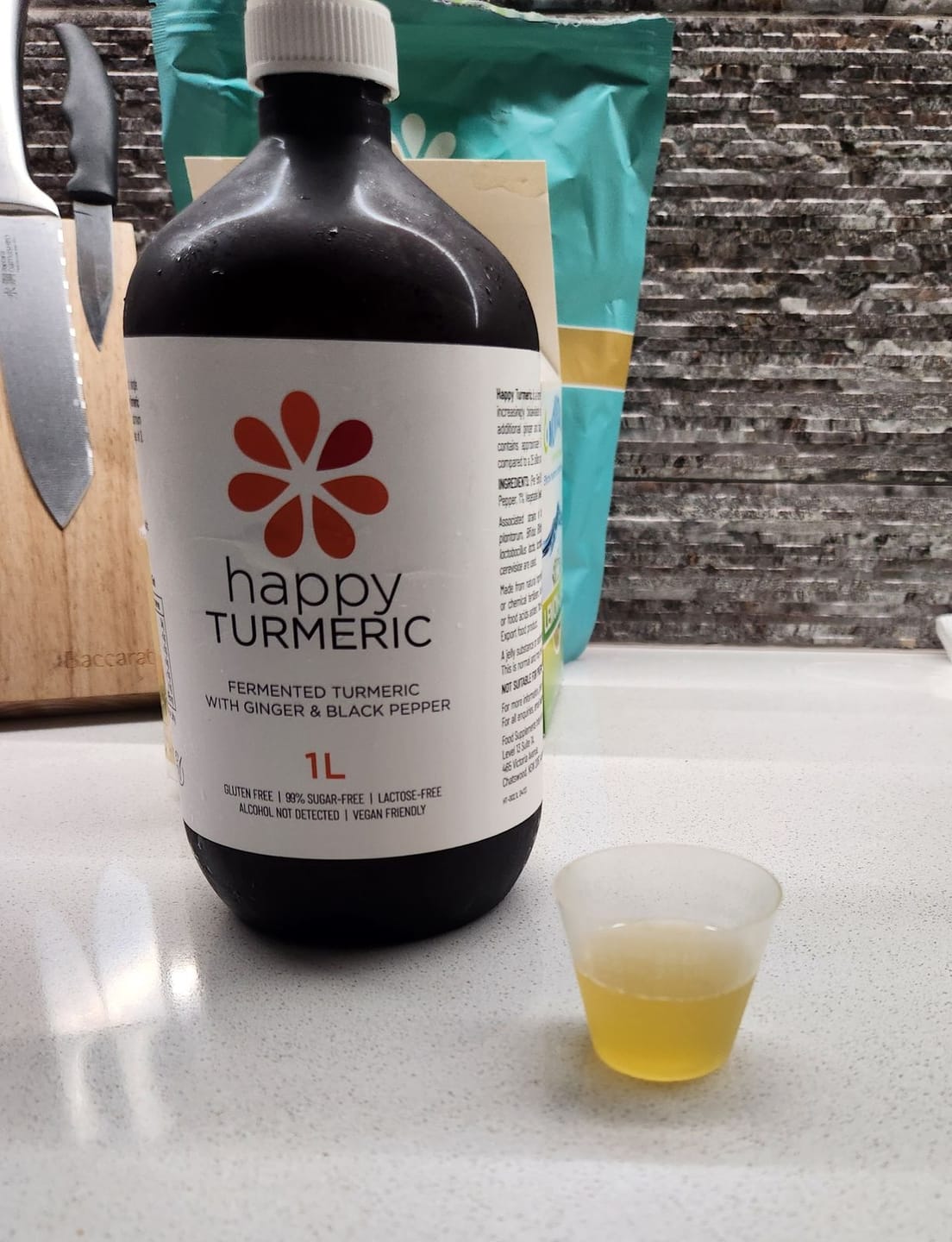 Customer photo review of Probiotic Turmeric Supplement - Happy Turmeric
