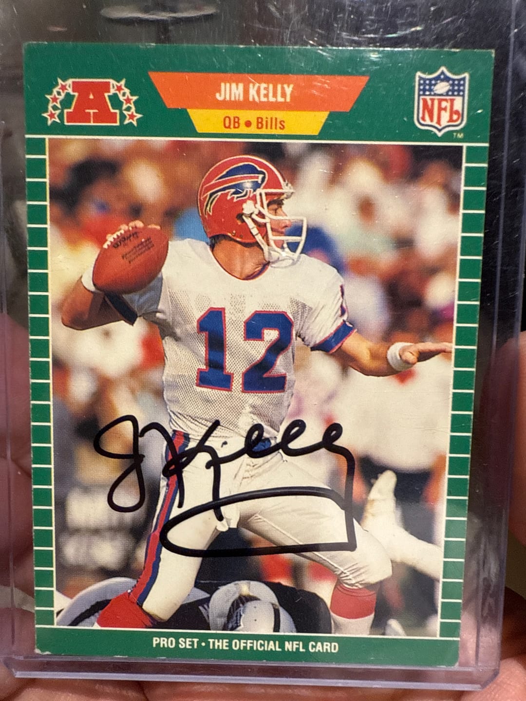 Customer photo review of Jim Kelly Autograph Signing
