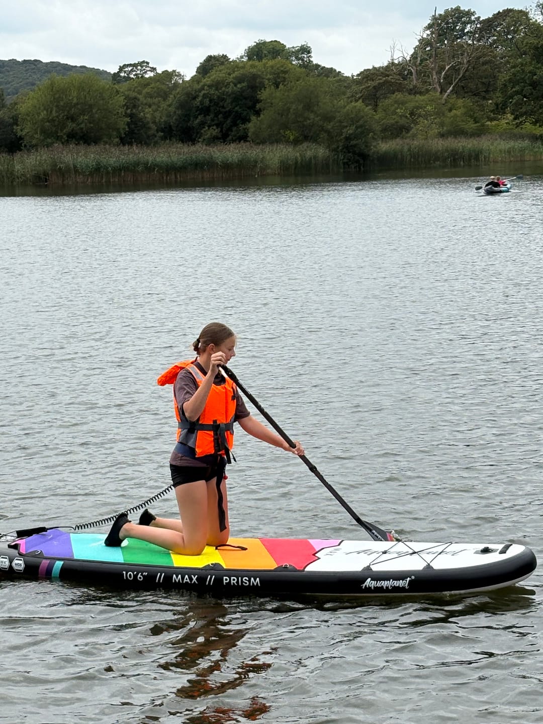 Customer photo review of Aquaplanet MAX 10’6″ Inflatable Paddle Board Package - Prism