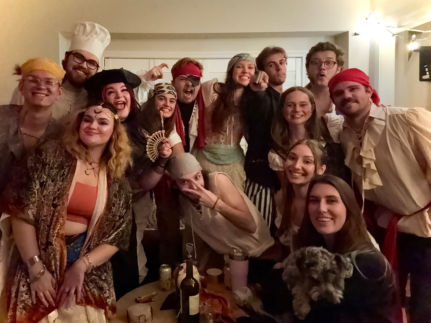 Customer photo review of Pirate Murder Mystery Host Your Own Game Kit