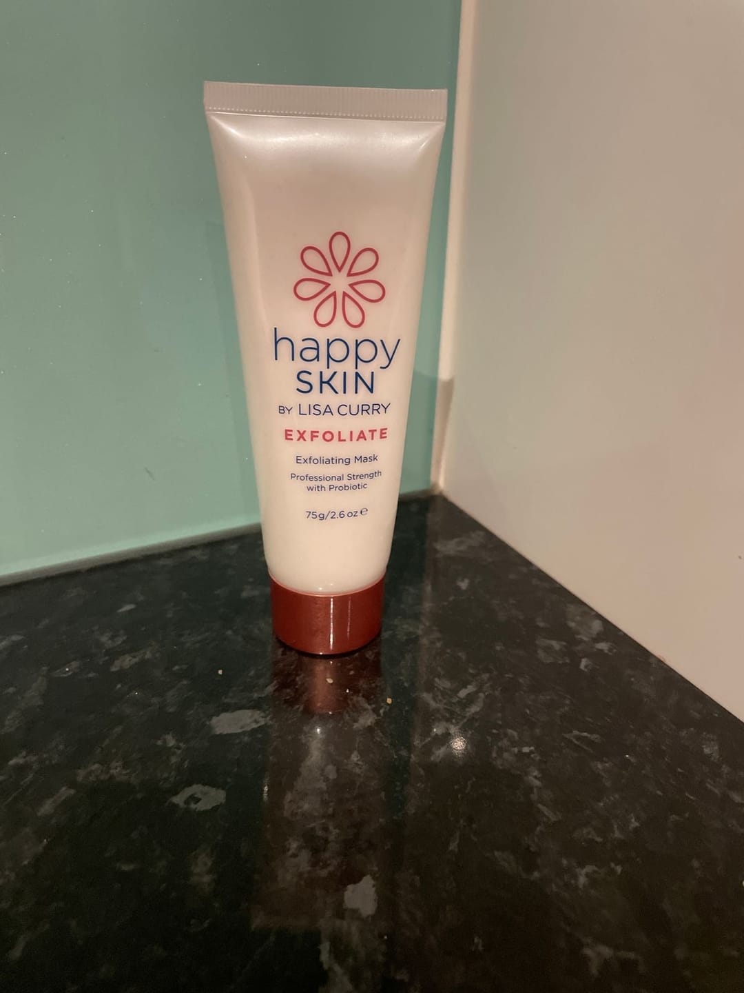 Customer photo review of Exfoliate | Exfoliant Face Mask