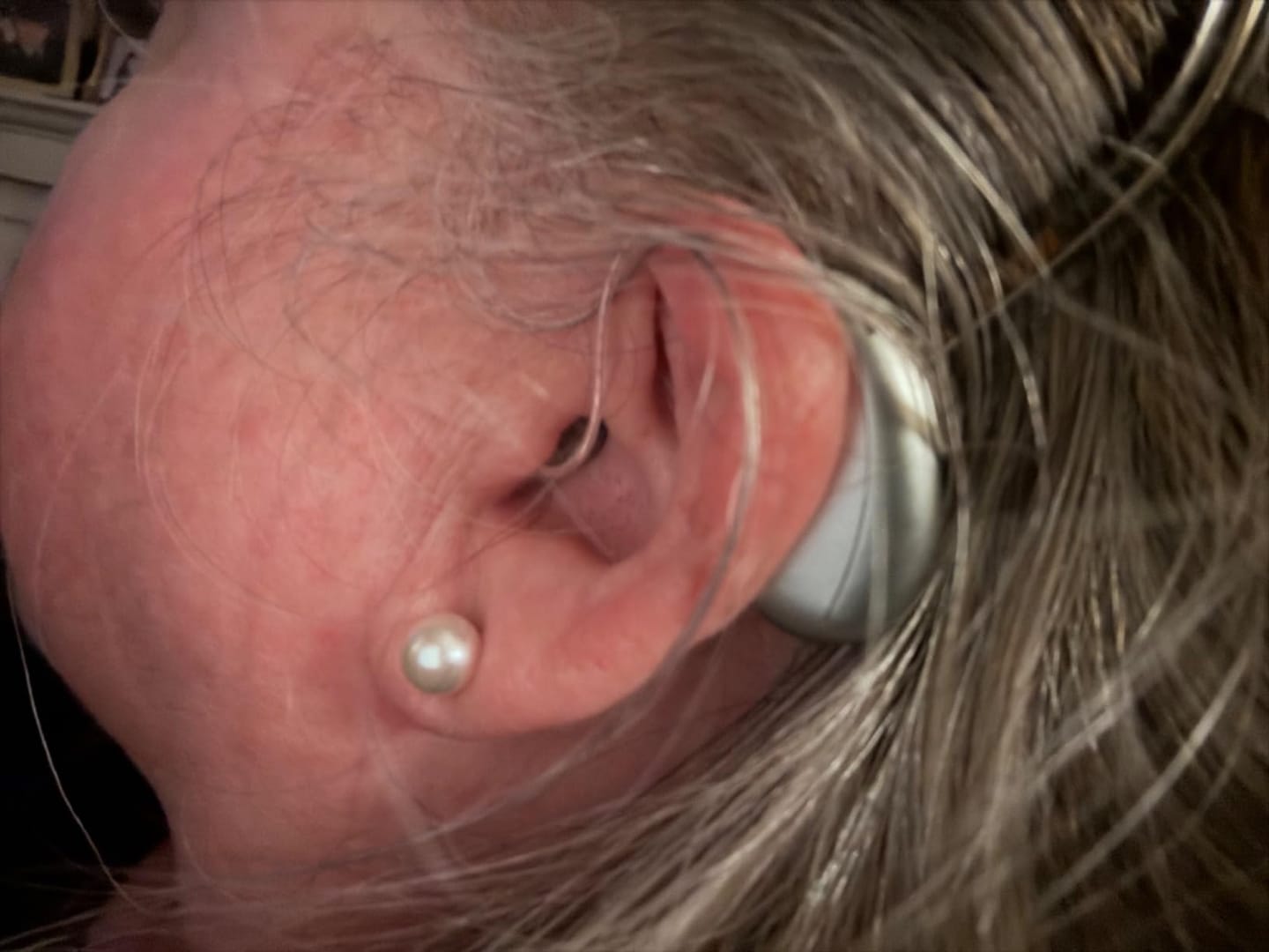 Customer photo review of WeRelieve™ OTC Hearing Aid