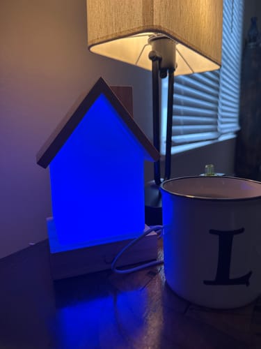 Customer photo review of Modern Home Lamp