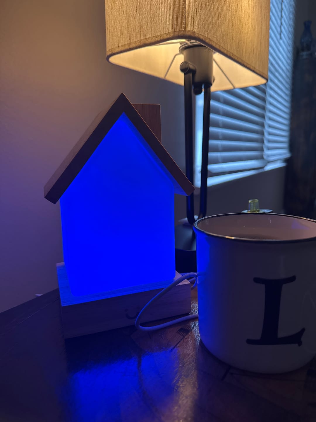 Customer photo review of Modern Home Lamp